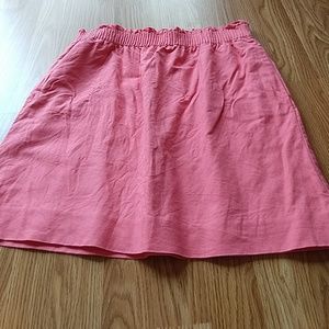 🔥$5 flash sale🔥j.crew linen blend skirt